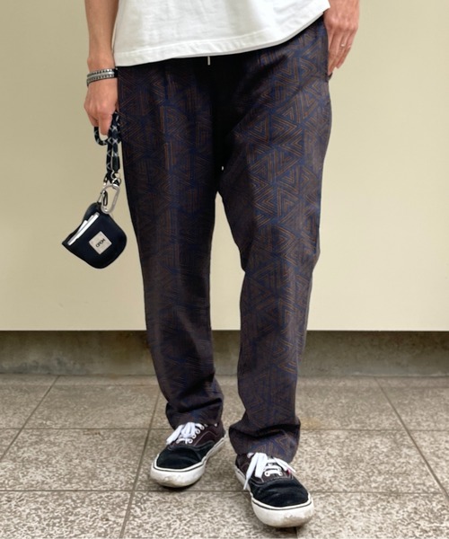 CPCM（シーピーシーエム）の「綿麻総柄イージーパンツ（その他パンツ・メンズ・ネイビー/ベージュ/ホワイト/ブラウン・FREE）」の21枚目の写真