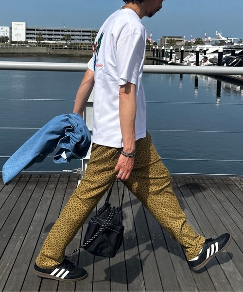 CPCM（シーピーシーエム）の「綿麻総柄イージーパンツ（その他パンツ・メンズ・ネイビー/ベージュ/ホワイト/ブラウン・FREE）」の7枚目の写真