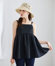 mysty woman | フラワージャカードキャミチュニック 905313(キャミソール)