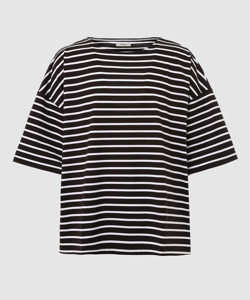 WhoWhat(フーワット)の「5X CUT-SEW <SHORT SLEEVE>(Tシャツ/カットソー・メンズ・ホワイト×ブルー/ブラック×ホワイト/ブラック/ホワイト/ホワイト×ブラック・FREE)」の5枚目の写真