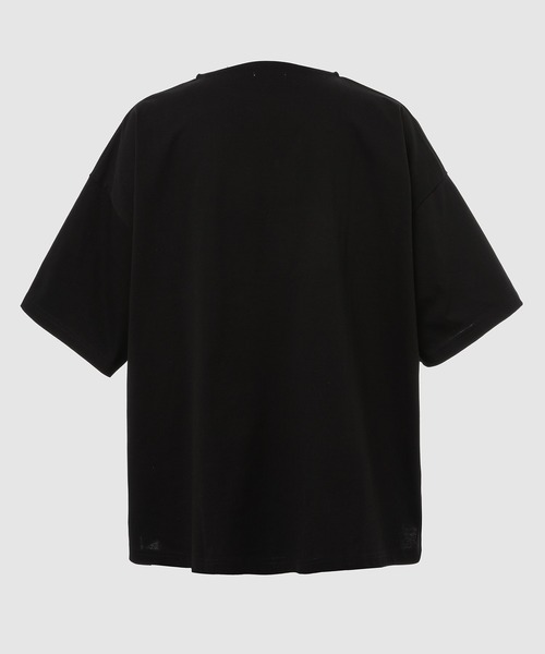 WhoWhat(フーワット)の「5X CUT-SEW <SHORT SLEEVE>(Tシャツ/カットソー・メンズ・ホワイト×ブルー/ブラック×ホワイト/ブラック/ホワイト/ホワイト×ブラック・FREE)」の7枚目の写真