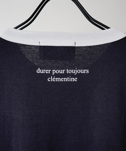 Confirm(コンファーム)の「フロントプリント ビッグシルエット半袖リンガーTシャツ カットソー ユニセックス 20(Tシャツ/カットソー・メンズ・ホワイト/ホワイト系その他/ホワイト系その他2/チャコールグレー/アイボリー/グレー系その他・M/L)」の11枚目の写真