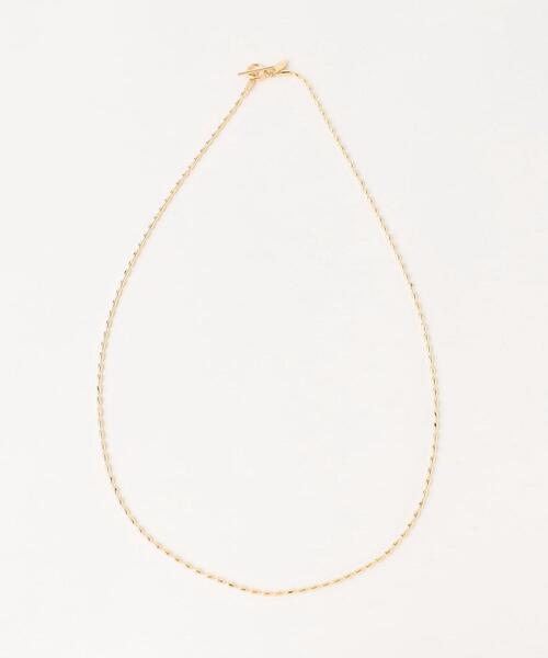 green label relaxing(グリーンレーベルリラクシング)の「カットボールチェーン 2WAY ネックレス(ネックレス・レディース・シルバー/ゴールド・FREE)」の6枚目の写真