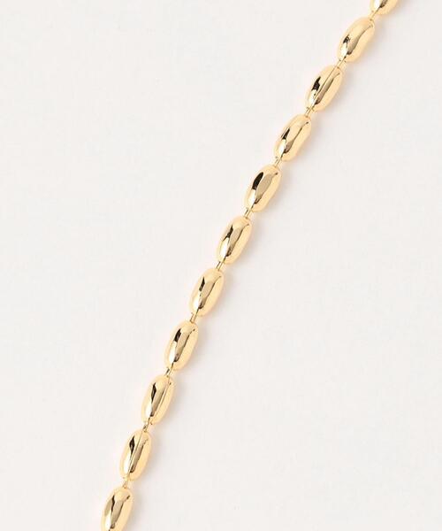 green label relaxing(グリーンレーベルリラクシング)の「カットボールチェーン 2WAY ネックレス(ネックレス・レディース・シルバー/ゴールド・FREE)」の7枚目の写真