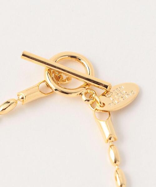 green label relaxing(グリーンレーベルリラクシング)の「カットボールチェーン 2WAY ネックレス(ネックレス・レディース・シルバー/ゴールド・FREE)」の9枚目の写真