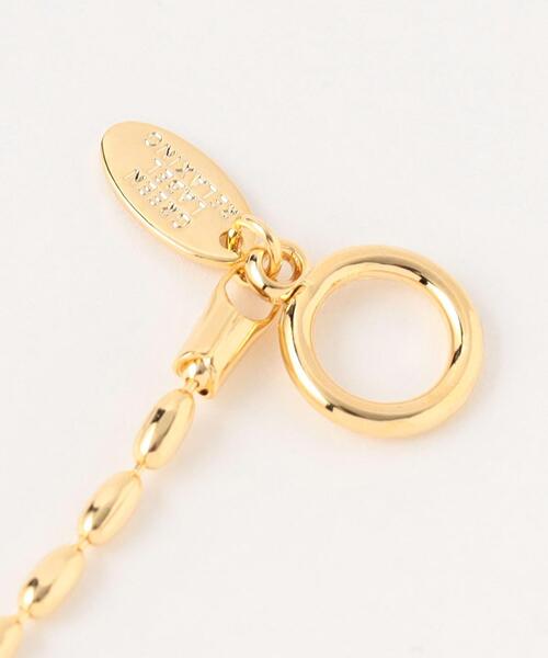 green label relaxing(グリーンレーベルリラクシング)の「カットボールチェーン 2WAY ネックレス(ネックレス・レディース・シルバー/ゴールド・FREE)」の3枚目の写真