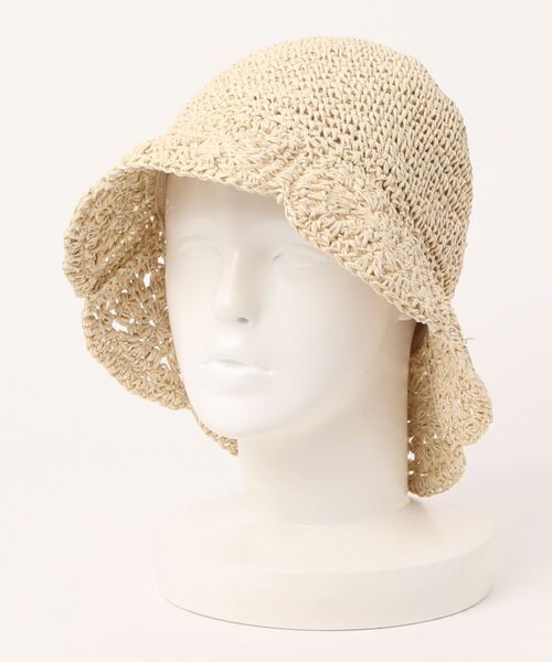 AMERICAN HOLIC（アメリカンホリック）の「クロシェハット（ハット・レディース・ナチュラル/ブラウン・FREE）」の18枚目の写真