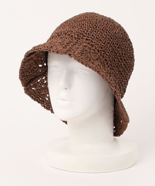 AMERICAN HOLIC（アメリカンホリック）の「クロシェハット（ハット・レディース・ナチュラル/ブラウン・FREE）」の19枚目の写真