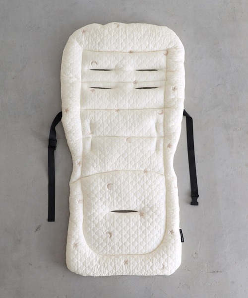 PUPPAPUPO（プッパプーポ）の「ベビーカーシート クッション 【イブル モロッカン】（ベビーカー/ベビーカー用品・キッズ・ホワイト系その他/グレー/ホワイト系その他2/ピンク/アイボリー/ホワイト系その他3/グレイッシュベージュ/ホワイト系その他4/グレー系その他・FREE）」の12枚目の写真