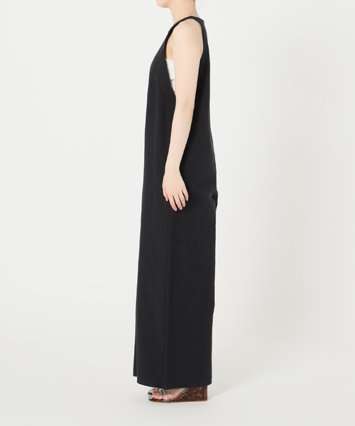 plage(プラージュ)の「Cut off アメリカンスリーブ サロペット(サロペット/オーバーオール・レディース・ブラック/ブラウン・36/38)」の9枚目の写真