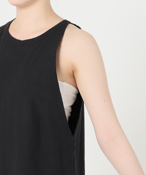 plage(プラージュ)の「Cut off アメリカンスリーブ サロペット(サロペット/オーバーオール・レディース・ブラック/ブラウン・36/38)」の13枚目の写真