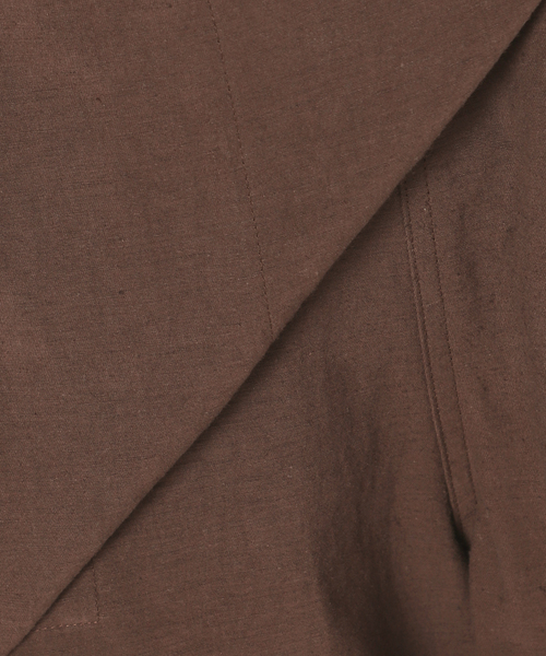 plage(プラージュ)の「Cut off アメリカンスリーブ サロペット(サロペット/オーバーオール・レディース・ブラック/ブラウン・36/38)」の21枚目の写真