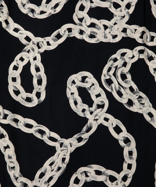 COOTIE PRODUCTIONS（クーティープロダクションズ）の「Rayon Open Collar S/S Shirt（シャツ/ブラウス・メンズ・ブラック・SMALL/MEDIUM/LARGE/X-LARGE）」の3枚目の写真