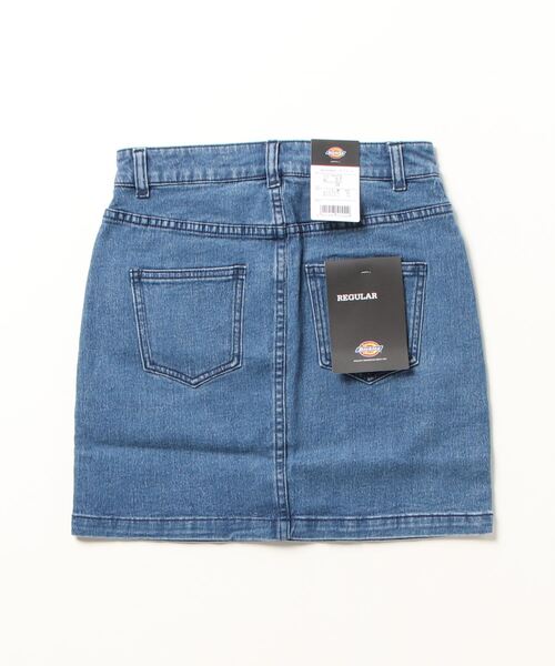 Dickies(ディッキーズ)の「デニムスカート レギュラーフィット(デニムスカート・レディース・クリーム/ライトブルー・26inch/27inch/25inch/28inch/29inch)」の3枚目の写真