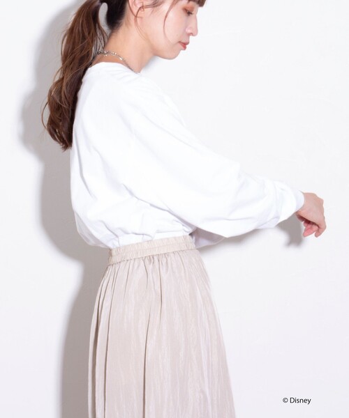 GOOD ROCK SPEED(グッドロックスピード)の「【GOOD ROCK SPEED/グッドロックスピード】 別注ミッキープリント ロンT(Tシャツ/カットソー・メンズ・ホワイト/ブラック・M/L)」の15枚目の写真