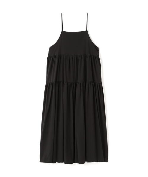 N.（N. Natural Beauty Basic）（エヌエヌナチュラルビューティーベーシック）の「ティアードキャミワンピース（ワンピース・レディース・ベージュ/ブラック/ブルー・MEDIUM）」の4枚目の写真