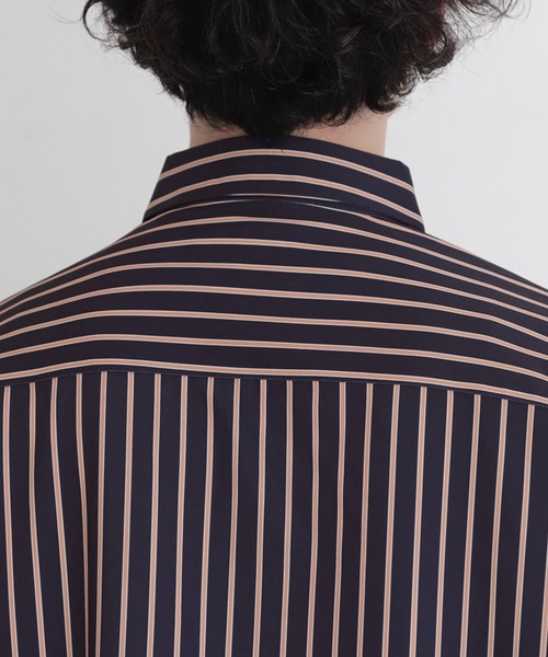 RAGEBLUE（レイジブルー）の「【LUXURY+EASY】LOOSE STRIPE SHIRTS