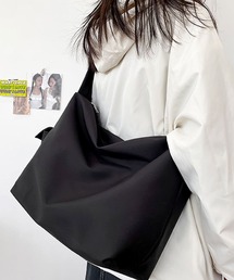 florist | 【A4対応/2WAY】アシンメトリーノットワンショルダーバッグ/トートバッグ/ボストンバッグ(メッセンジャーバッグ)