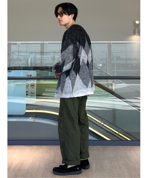 BACK NUMBER（バックナンバー）の「【BACK NUMBER】シャギーニットカーディガン（カーディガン/ボレロ・メンズ・ブラック/ブラウン・M/XL/L）」の10枚目の写真