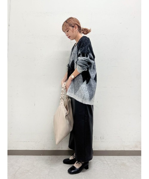 BACK NUMBER（バックナンバー）の「【BACK NUMBER】シャギーニットカーディガン（カーディガン/ボレロ・メンズ・ブラック/ブラウン・M/XL/L）」の21枚目の写真