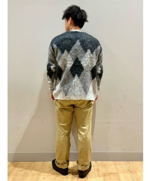 BACK NUMBER（バックナンバー）の「【BACK NUMBER】シャギーニットカーディガン（カーディガン/ボレロ・メンズ・ブラック/ブラウン・M/XL/L）」の18枚目の写真