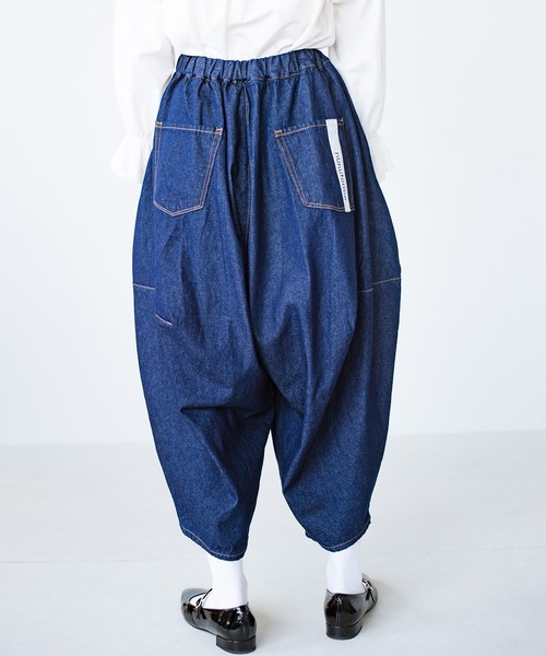 haco!(ハコ)の「【nunuforme】デニムポインテッドパンツ(デニムパンツ・レディース・ブルー系その他・2)」の6枚目の写真