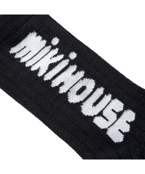 MIKI HOUSE（ミキハウス）の「縦ロゴハイソックス（ソックス/靴下・キッズ・レッド/ネイビー/ブラック/マスタード/アイボリー・11-13cm/13-15cm/15-17cm/17-19cm/9-10cm）」の8枚目の写真
