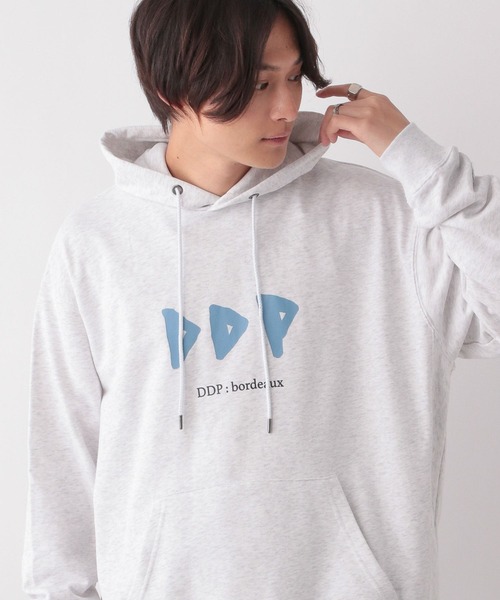 ddp（ディーディーピー）の「【ddp/ディーディーピー】アートグラフィック/裏毛パーカー（パーカー・メンズ・ブラック/グレー・MEDIUM/LARGE）」の2枚目の写真