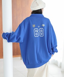 POLO BCS | 【POLO BCS(ポロ・ビーシーエス)】コラボ襟付きチュニックプルオーバー(Tシャツ/カットソー)