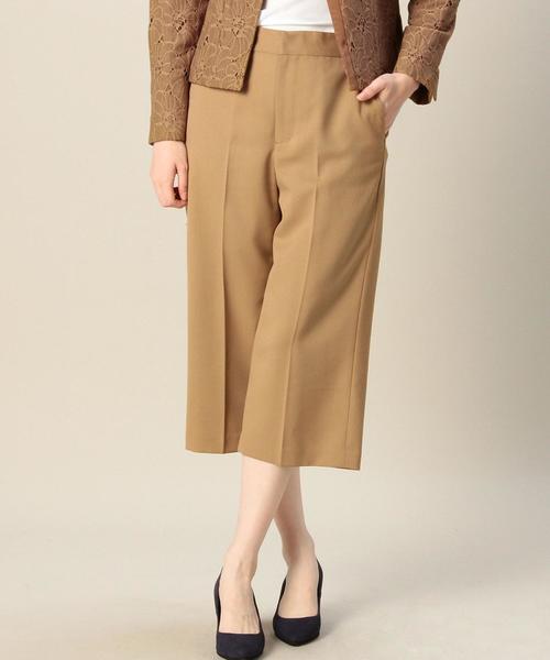 green label relaxing(グリーンレーベルリラクシング)の「KC T/W ツイル BACKゴムパンツ BTM06 ◆(その他パンツ・レディース・オフホワイト/ライトグレー/ベージュ・36/38)」の3枚目の写真