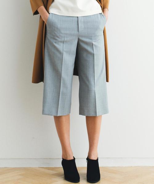 green label relaxing(グリーンレーベルリラクシング)の「KC T/W ツイル BACKゴムパンツ BTM06 ◆(その他パンツ・レディース・オフホワイト/ライトグレー/ベージュ・36/38)」の1枚目の写真