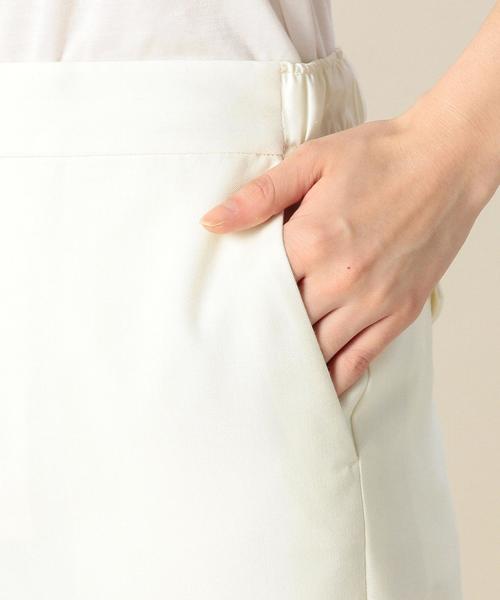 green label relaxing(グリーンレーベルリラクシング)の「KC T/W ツイル BACKゴムパンツ BTM06 ◆(その他パンツ・レディース・オフホワイト/ライトグレー/ベージュ・36/38)」の8枚目の写真