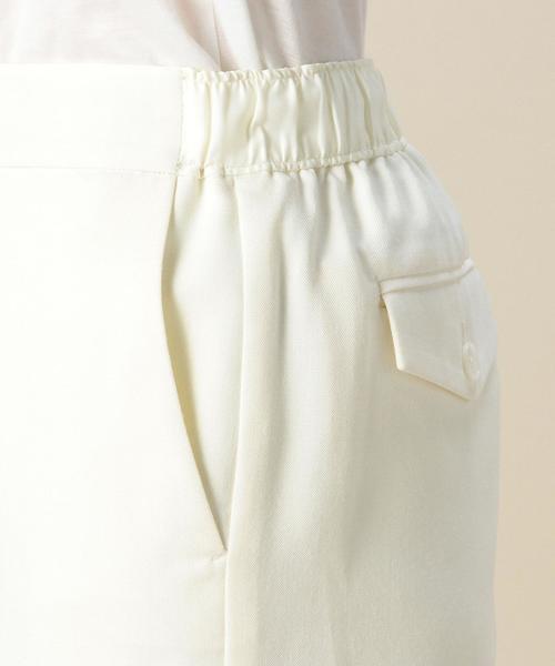 green label relaxing(グリーンレーベルリラクシング)の「KC T/W ツイル BACKゴムパンツ BTM06 ◆(その他パンツ・レディース・オフホワイト/ライトグレー/ベージュ・36/38)」の15枚目の写真