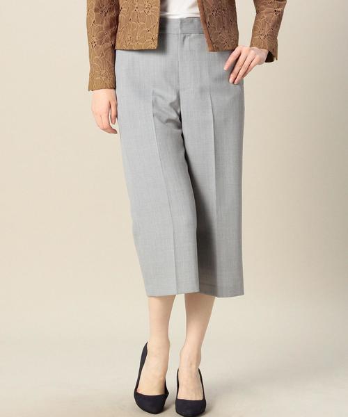 green label relaxing(グリーンレーベルリラクシング)の「KC T/W ツイル BACKゴムパンツ BTM06 ◆(その他パンツ・レディース・オフホワイト/ライトグレー/ベージュ・36/38)」の16枚目の写真