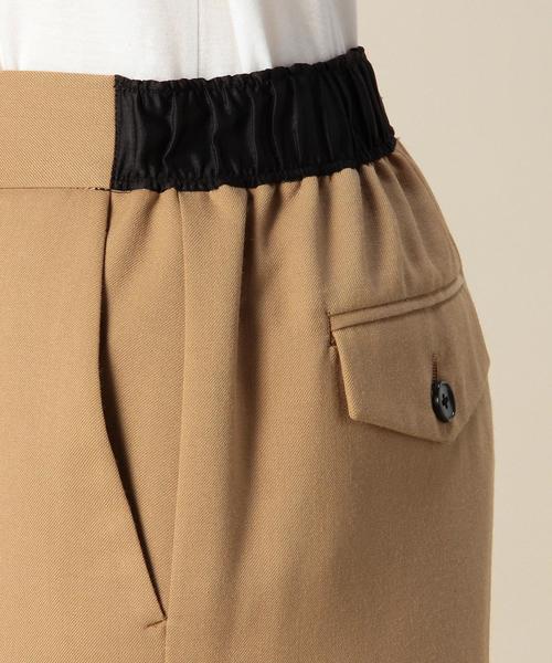 green label relaxing(グリーンレーベルリラクシング)の「KC T/W ツイル BACKゴムパンツ BTM06 ◆(その他パンツ・レディース・オフホワイト/ライトグレー/ベージュ・36/38)」の11枚目の写真