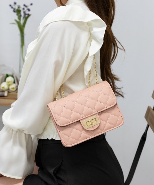 セール】キルティングチェーンショルダーBAG（ショルダーバッグ