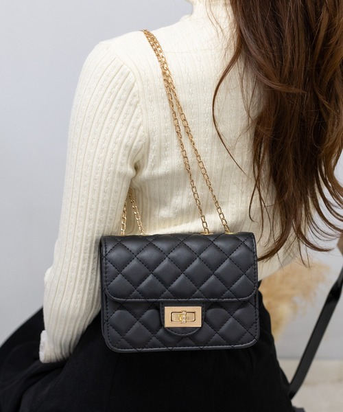 セール】キルティングチェーンショルダーBAG（ショルダーバッグ