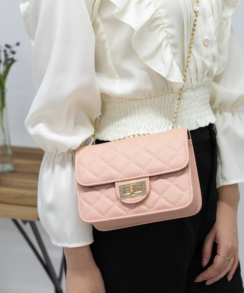 ●美品☆フォピッシュ　バーガーチェーンショルダー forksy.】ボールチェーンミニショルダー（ショルダーバッグ