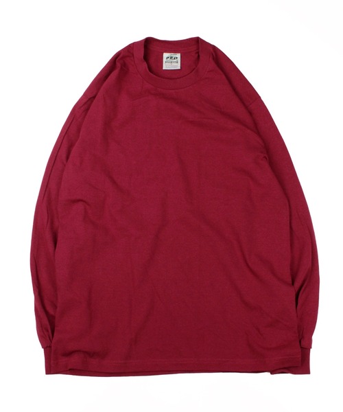 PRO CLUB (プロクラブ)の「PRO5 スーパー ヘヴィ ロング スリーブ Tee(Tシャツ/カットソー・メンズ・ブラック/グレー/バーガンディー/ホワイト・LARGE/MEDIUM/X-LARGE)」の13枚目の写真