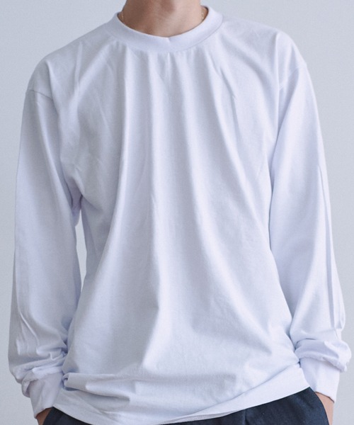 PRO CLUB (プロクラブ)の「PRO5 スーパー ヘヴィ ロング スリーブ Tee(Tシャツ/カットソー・メンズ・ブラック/グレー/バーガンディー/ホワイト・LARGE/MEDIUM/X-LARGE)」の8枚目の写真