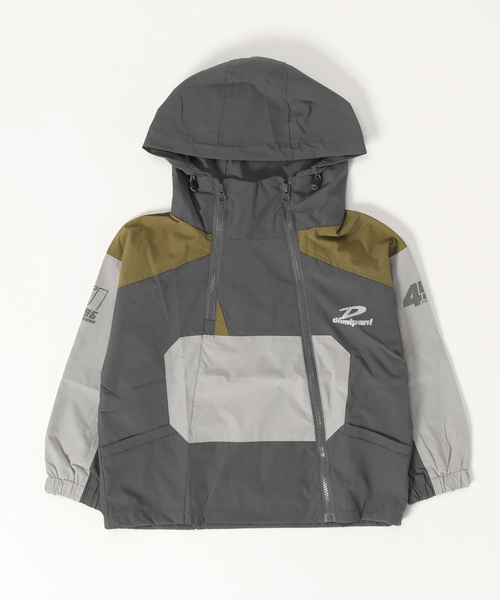 aimoha（アイモハ）の「【aimoha-KIDS-】子供服　配色パーカー（マウンテンパーカー・キッズ・イエロー/ブラック/グレー・150/110/140/120/130）」の3枚目の写真