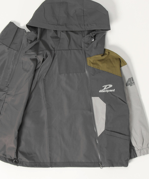 aimoha（アイモハ）の「【aimoha-KIDS-】子供服　配色パーカー（マウンテンパーカー・キッズ・イエロー/ブラック/グレー・150/110/140/120/130）」の5枚目の写真