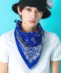 an meets zakka（アンミツザッカ）の「an meets zakka ペイズリー柄バンダナ（バンダナ/スカーフ）」