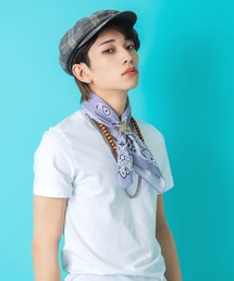 an meets zakka（アンミツザッカ）の「an meets zakka ペイズリー柄バンダナ（バンダナ/スカーフ）」