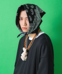 an meets zakka（アンミツザッカ）の「an meets zakka ペイズリー柄バンダナ（バンダナ/スカーフ）」
