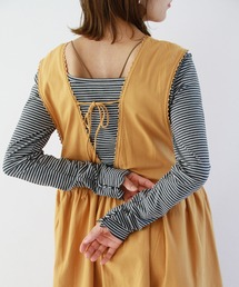 Crisp | 2wayネックボタンTシャツ(Tシャツ/カットソー)