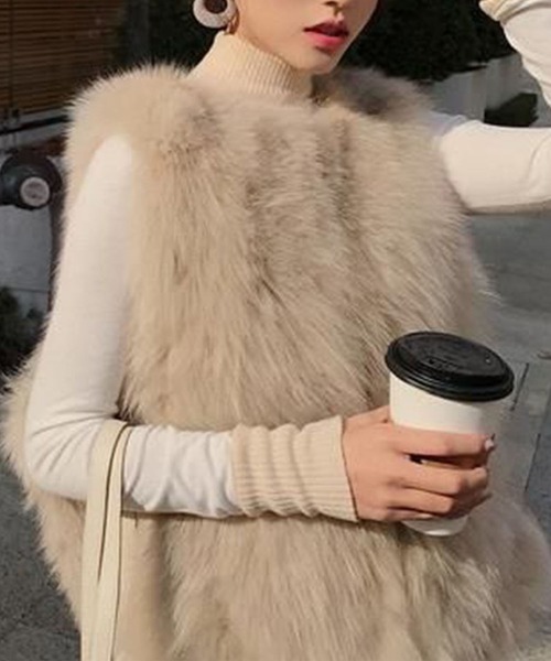 セール】ファーベスト（ベスト）｜GLAMOROUS JANE（グラマラス