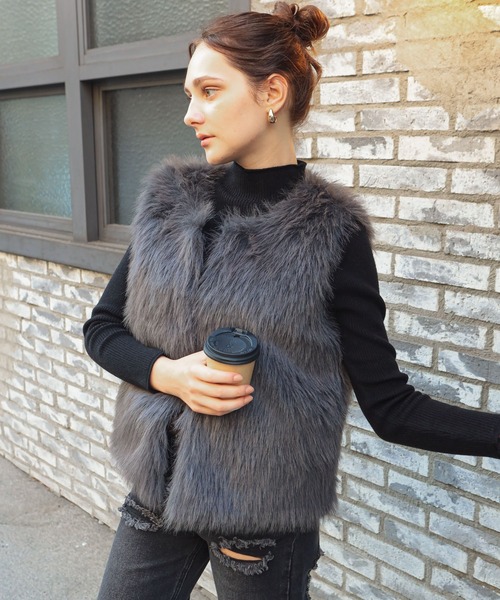 セール】ファーベスト（ベスト）｜GLAMOROUS JANE（グラマラスジェーン