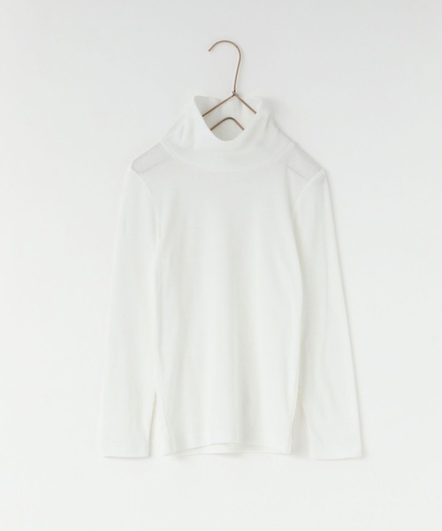 LOWRYS FARM（ローリーズファーム）の「フライスカラータートル　 970846（Tシャツ/カットソー・キッズ・ブルー/ブラック/ホワイト/オレンジ・110cm/120cm/130cm/150cm/140cm）」の2枚目の写真