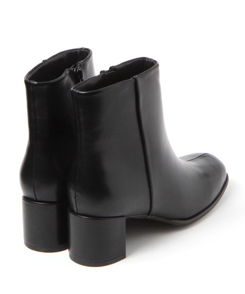 niko and...（ニコアンド）の「オリジナルブロックヒールブーツ（ブーツ・レディース・アイボリー/ブラック・LARGE/SMALL/MEDIUM）」の12枚目の写真